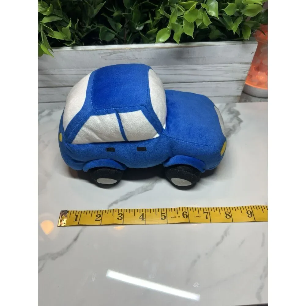 Blue Beetle Punch Bug Car Pillow Plush Mini Car Blue‎ - Pillowfort